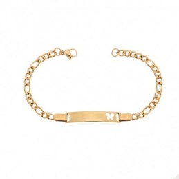 Βραχιόλι Senza Stainless Steel Gold Plated 