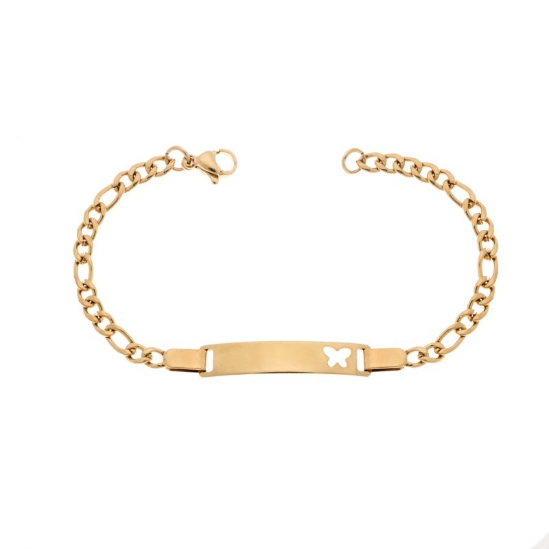 Βραχιόλι Senza Stainless Steel Gold Plated 