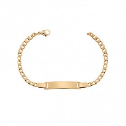 Βραχιόλι Senza Stainless Steel Gold Plated 