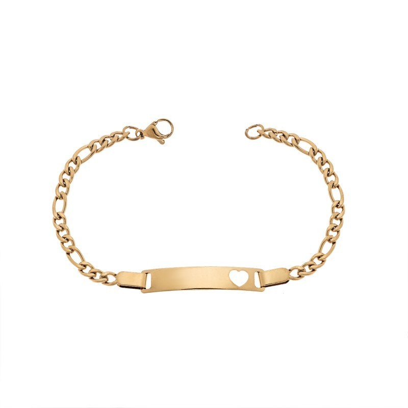 Βραχιόλι Senza Stainless Steel Gold Plated 