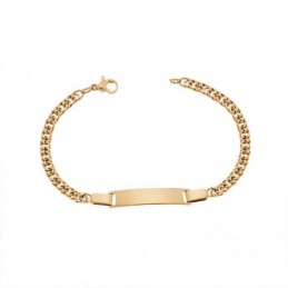 Βραχιόλι Senza Stainless Steel Gold Plated 