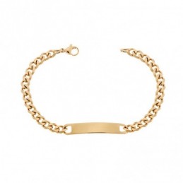 Βραχιόλι Senza Stainless Steel Gold Plated 