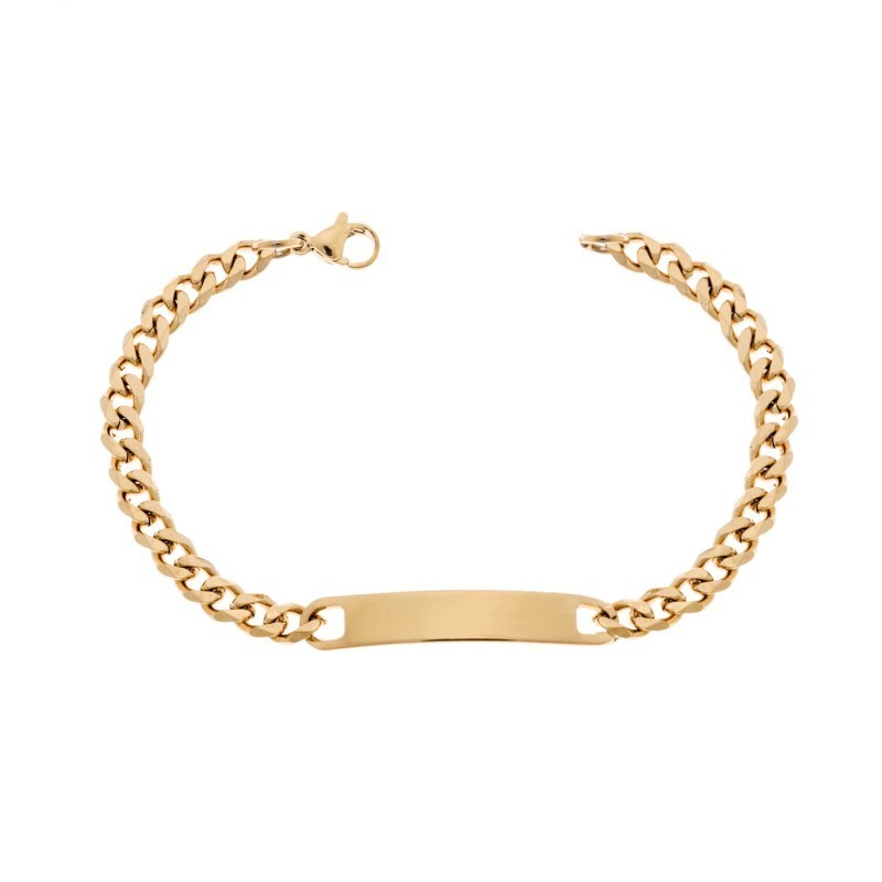 Βραχιόλι Senza Stainless Steel Gold Plated 