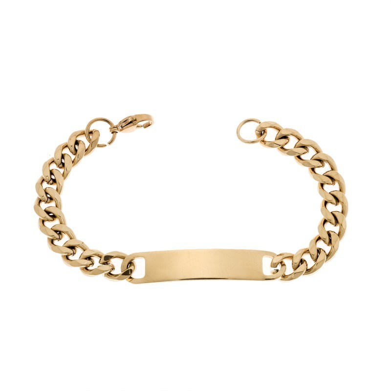 Βραχιόλι Senza Stainless Steel Gold Plated 