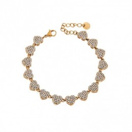 Βραχιόλι Γυναικείο SENZA Stainless Steel Gold Plated