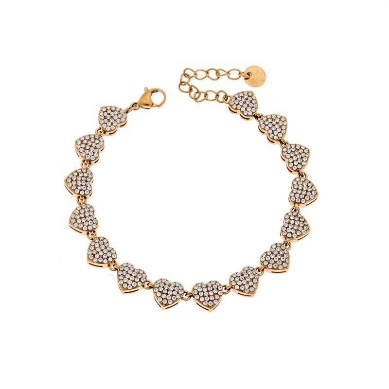 Βραχιόλι Γυναικείο SENZA Stainless Steel Gold Plated