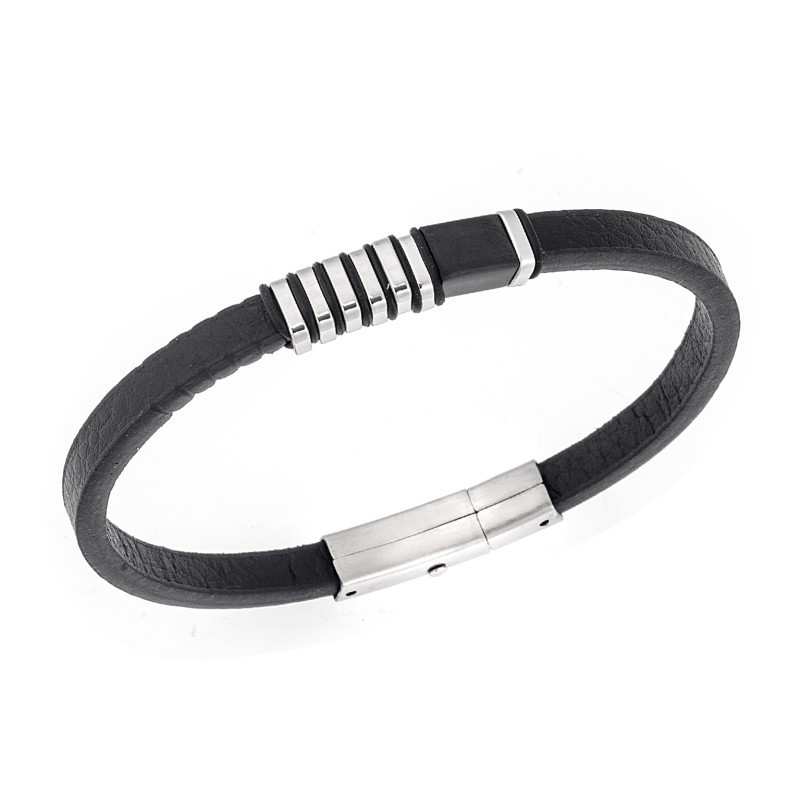 Βραχιόλι Senza Men`s Steel