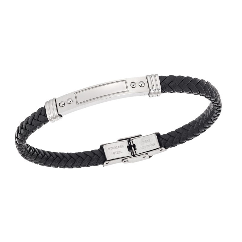 Βραχιόλι Senza Men`s Steel