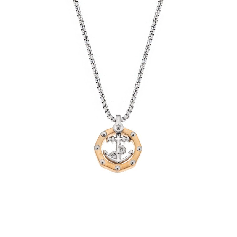 Κολιέ Senza Men`s Steel