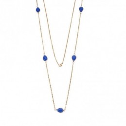 Κολιέ Γυναικείο SΕΝΖΑ Gold Steel SSD4293-7