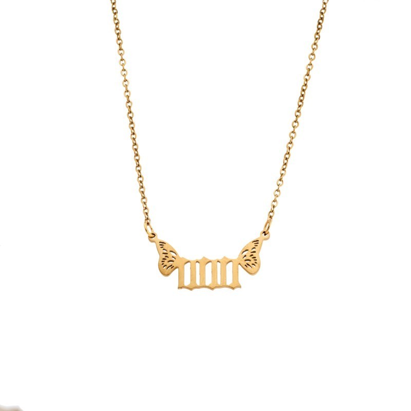 Κολιέ Senza Stainless Steel Gold Plated