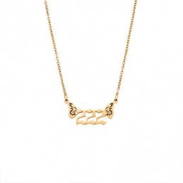 Κολιέ Senza Stainless Steel Gold Plated