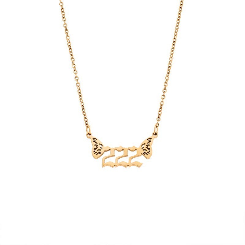 Κολιέ Senza Stainless Steel Gold Plated