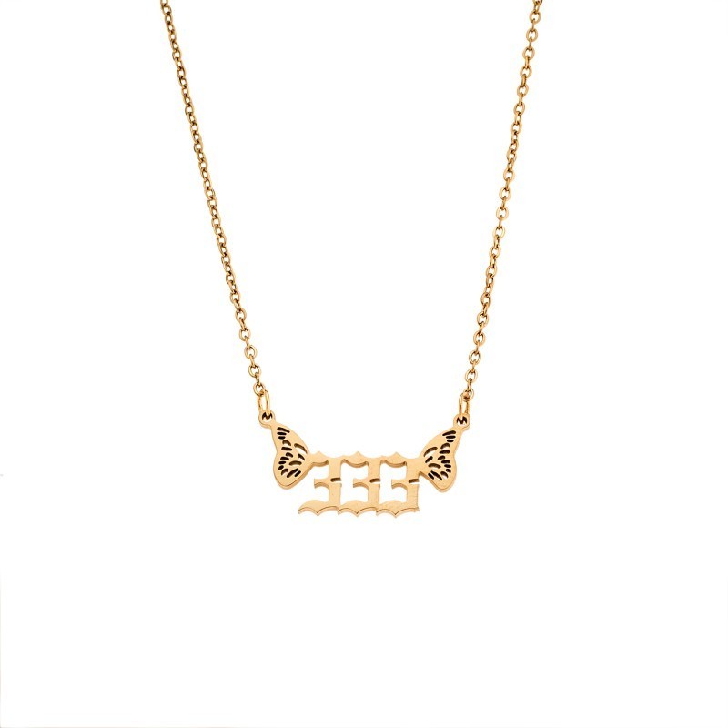 Κολιέ Senza Stainless Steel Gold Plated