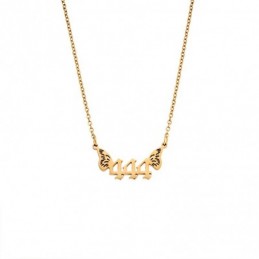 Κολιέ Senza Stainless Steel Gold Plated