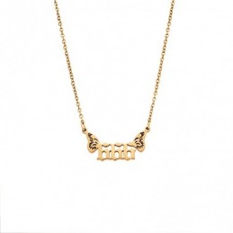 Κολιέ Senza Stainless Steel Gold Plated