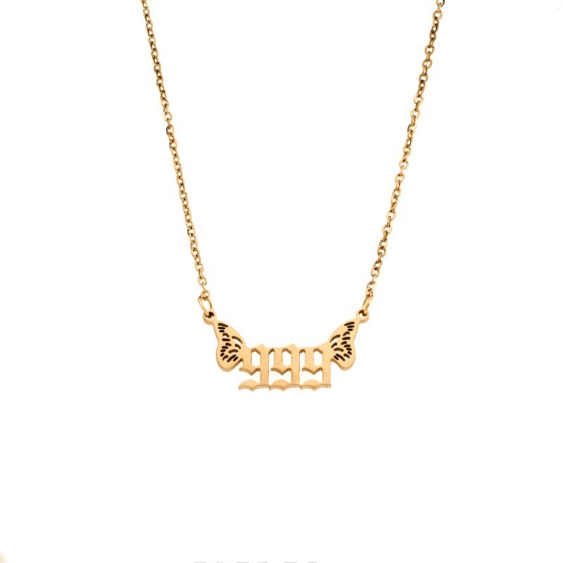 Κολιέ Senza Stainless Steel Gold Plated