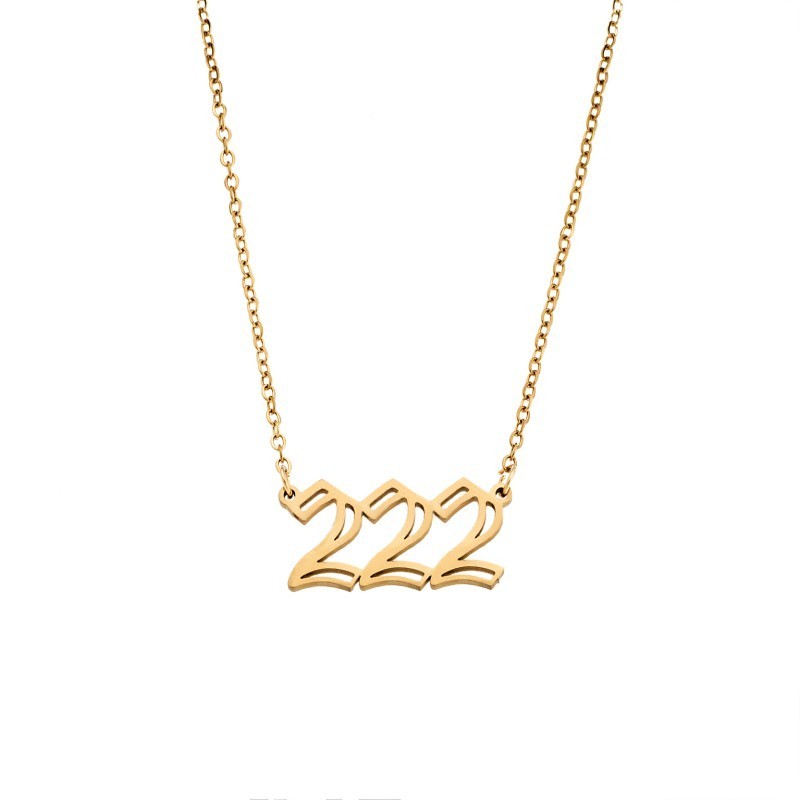 Κολιέ Senza Stainless Steel Gold Plated