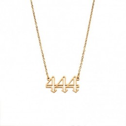 Κολιέ Senza Stainless Steel Gold Plated