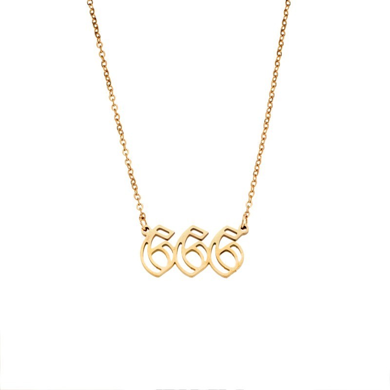 Κολιέ Senza Stainless Steel Gold Plated