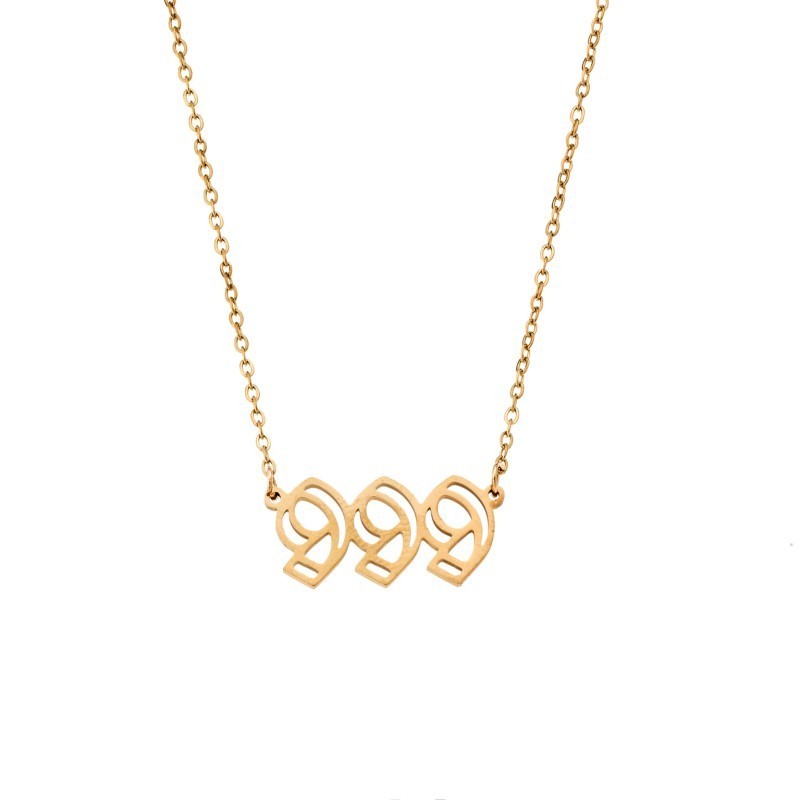 Κολιέ Senza Stainless Steel Gold Plated