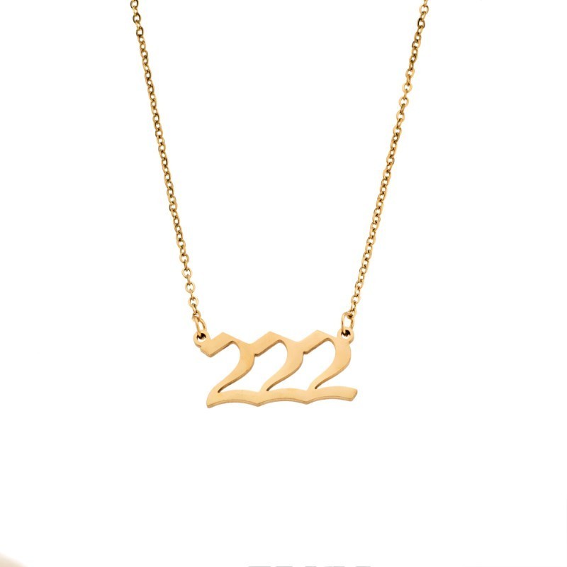 Κολιέ Senza Stainless Steel Gold Plated