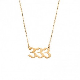 Κολιέ Senza Stainless Steel Gold Plated