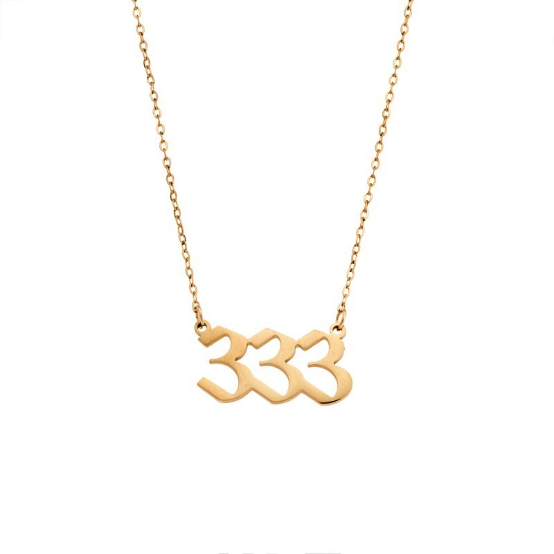 Κολιέ Senza Stainless Steel Gold Plated