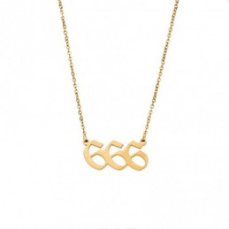 Κολιέ Senza Stainless Steel Gold Plated