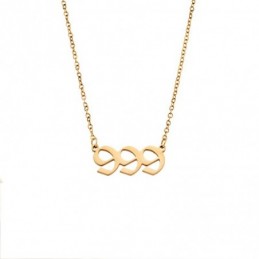 Κολιέ Senza Stainless Steel Gold Plated