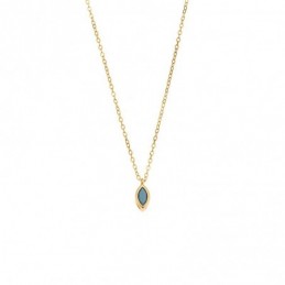 Μενταγιόν Senza Silver 925 Gold Plated