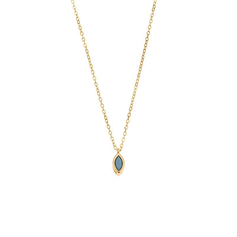 Μενταγιόν Senza Silver 925 Gold Plated