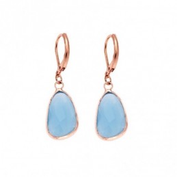 Σκουλαρίκια SENZA Steel Rose Gold Plated SSD3841-7RG